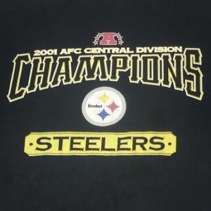 Vintage Pittsburgh Steelers Tee T-Shirt Men Large